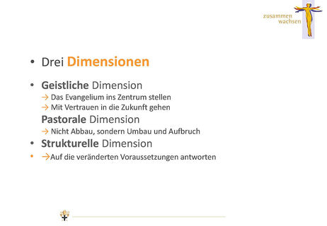 Strategische Ziele zur Ausrichtung der Pastorale zusammen wachsen